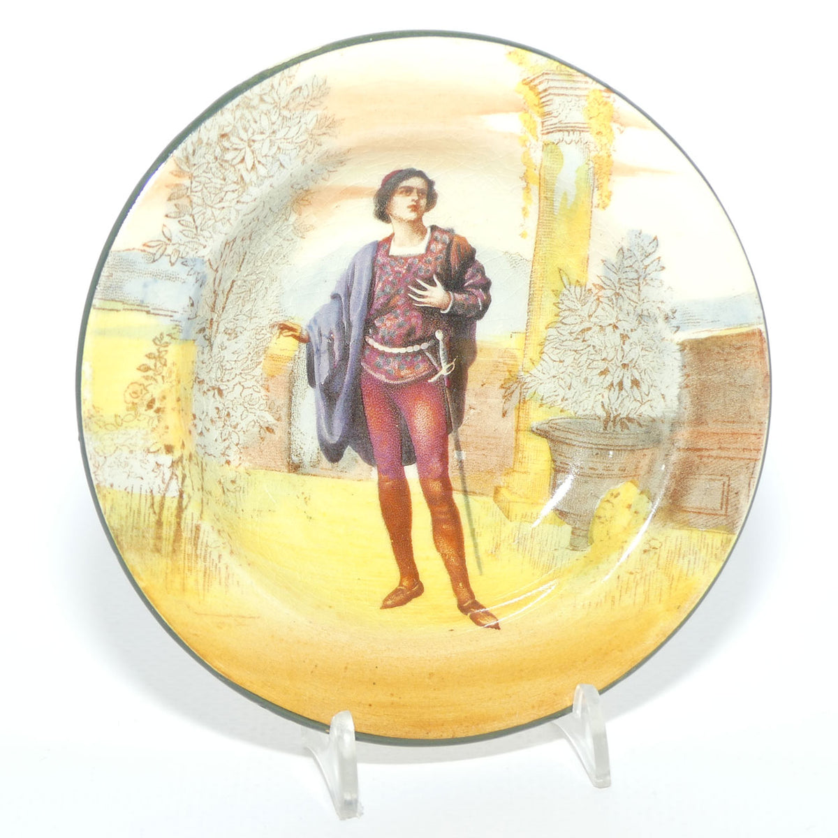 Royal Doulton Shakespearean Romeo beaker cover D3596