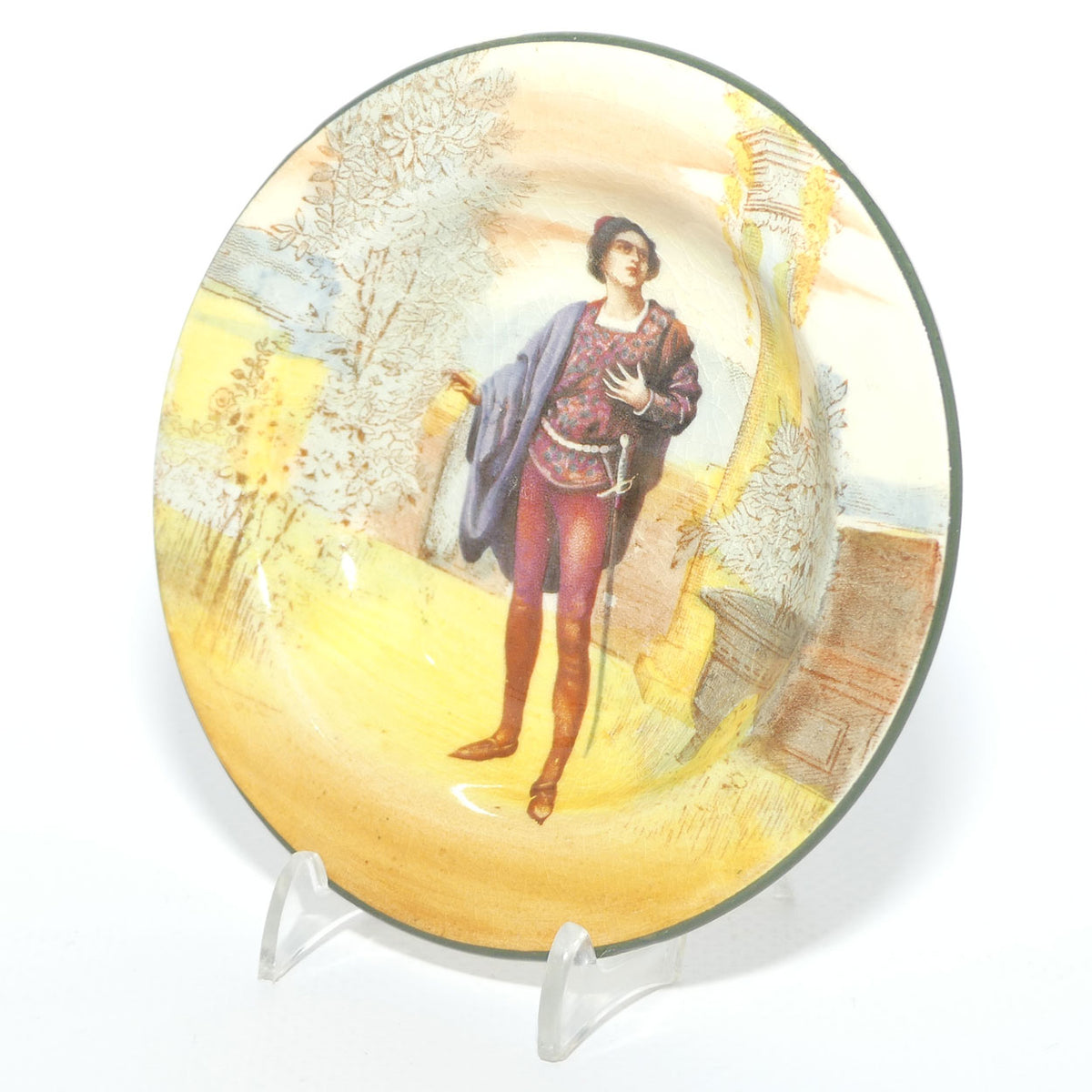 Royal Doulton Shakespearean Romeo beaker cover D3596