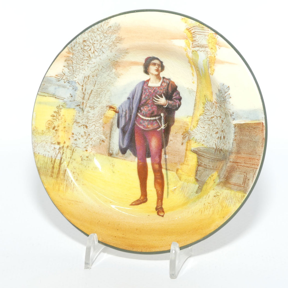 Royal Doulton Shakespearean Romeo beaker cover D3596