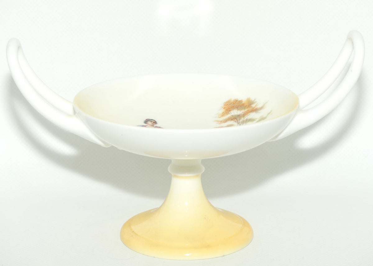 Royal Doulton Shakespearean Romeo twin handle comport