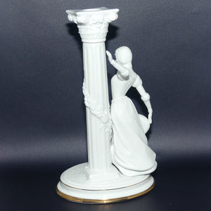 Franklin Mint | The Romeo and Juliet Porcelain Candlesticks by Stuart Mark Feldman