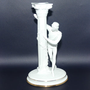 Franklin Mint | The Romeo and Juliet Porcelain Candlesticks by Stuart Mark Feldman