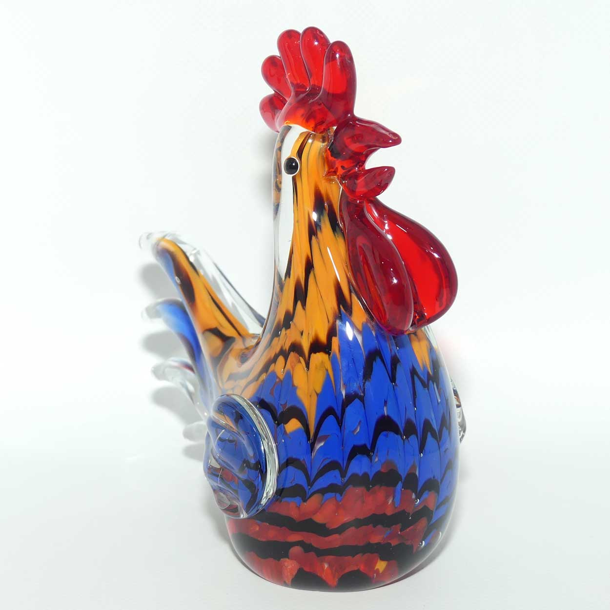 Studio Art Glass Rooster | Chanticleer