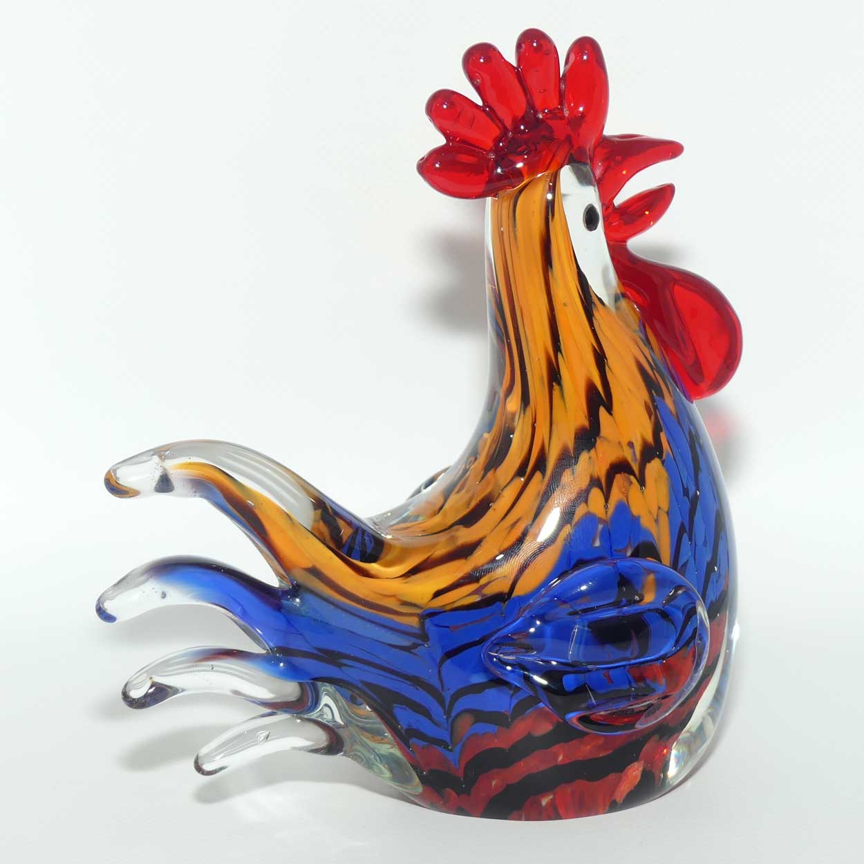 Studio Art Glass Rooster | Chanticleer