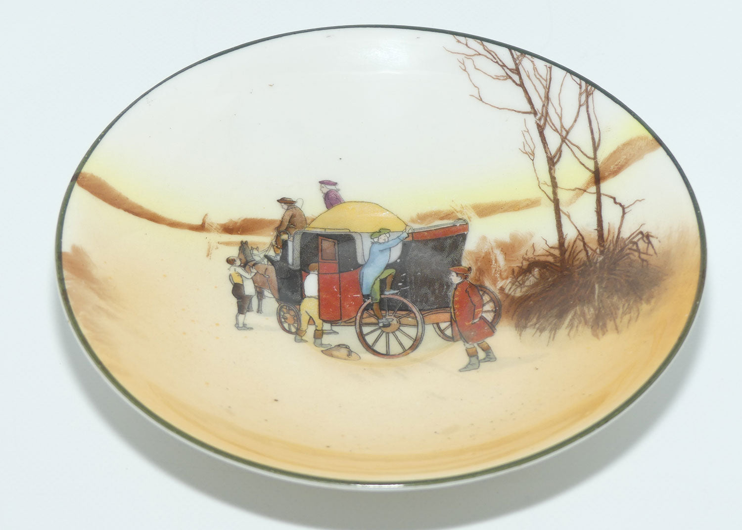 Royal Doulton Coaching Days Rope twist handle trio | E3804