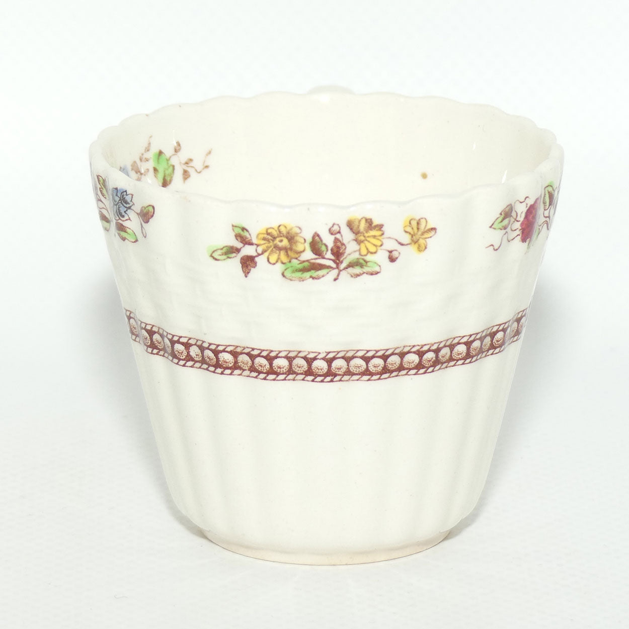 Copeland Spode Rosalie pattern demi tasse coffe duo | #1