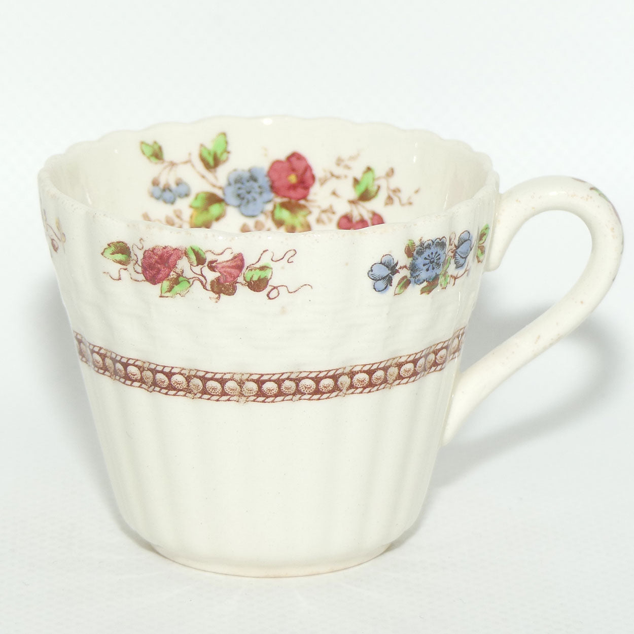 Copeland Spode Rosalie pattern demi tasse coffe duo | #2