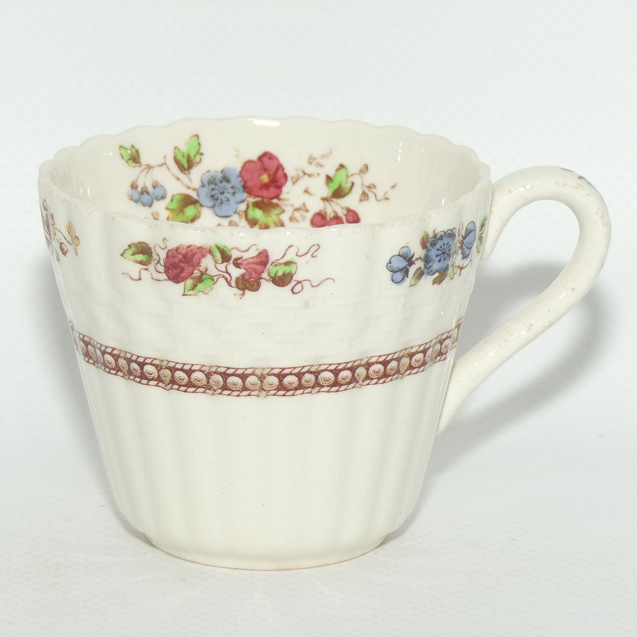 Copeland Spode Rosalie pattern demi tasse coffe duo | #2
