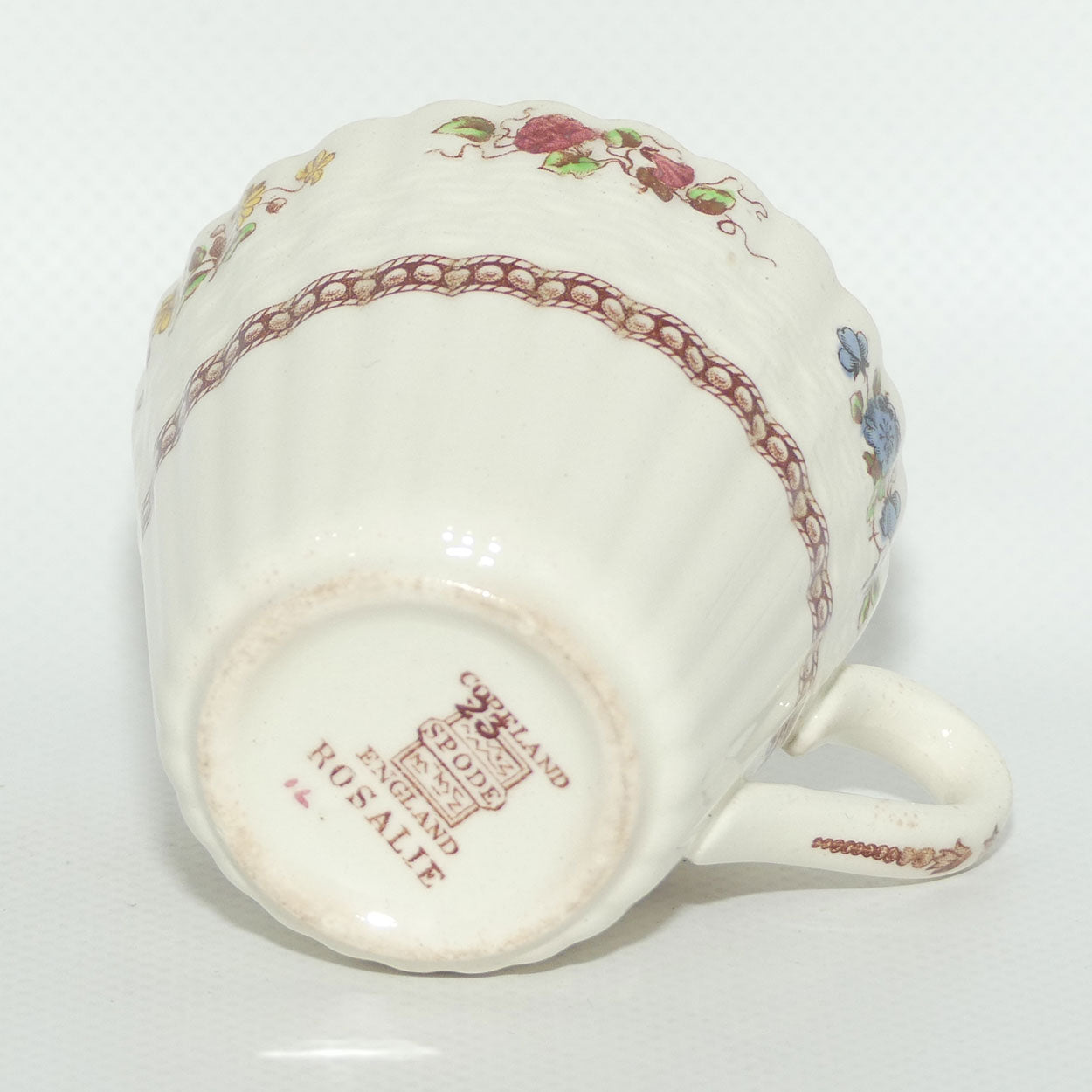 Copeland Spode Rosalie pattern demi tasse coffe duo | #2