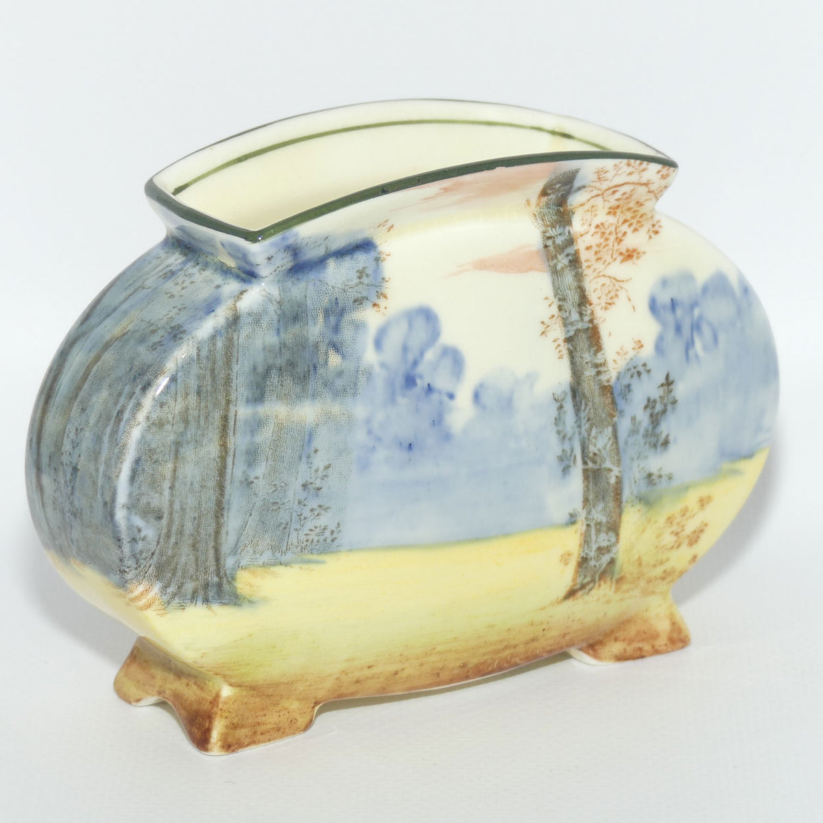 Royal Doulton Shakespearean Rosalind oval flat vase
