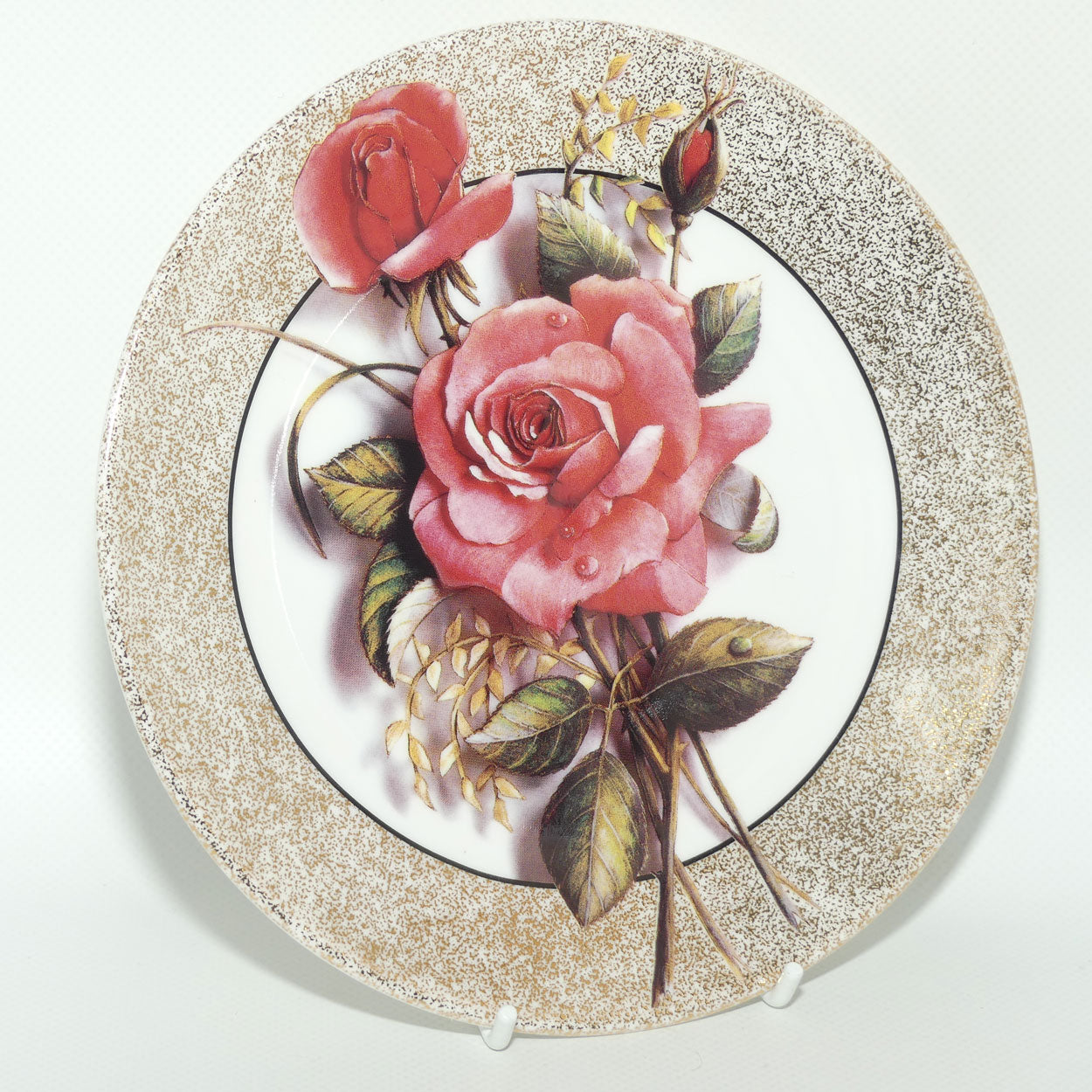 Bradex 26 R76 027.3 plate | Floral Illusions | Rose