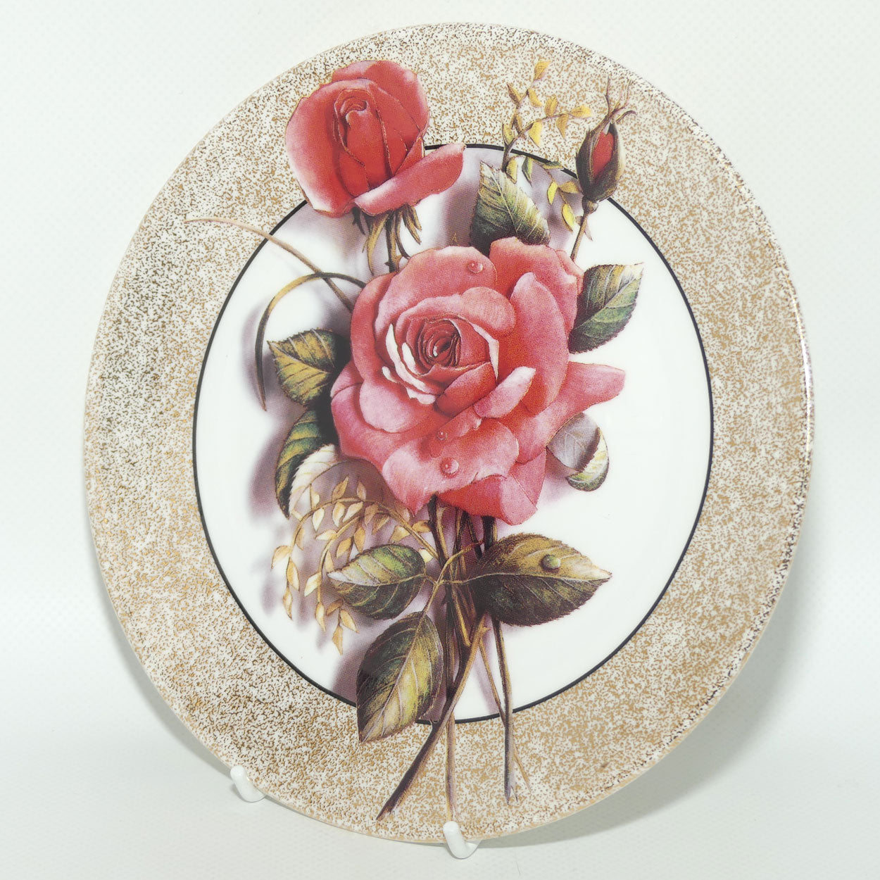 Bradex 26 R76 027.3 plate | Floral Illusions | Rose