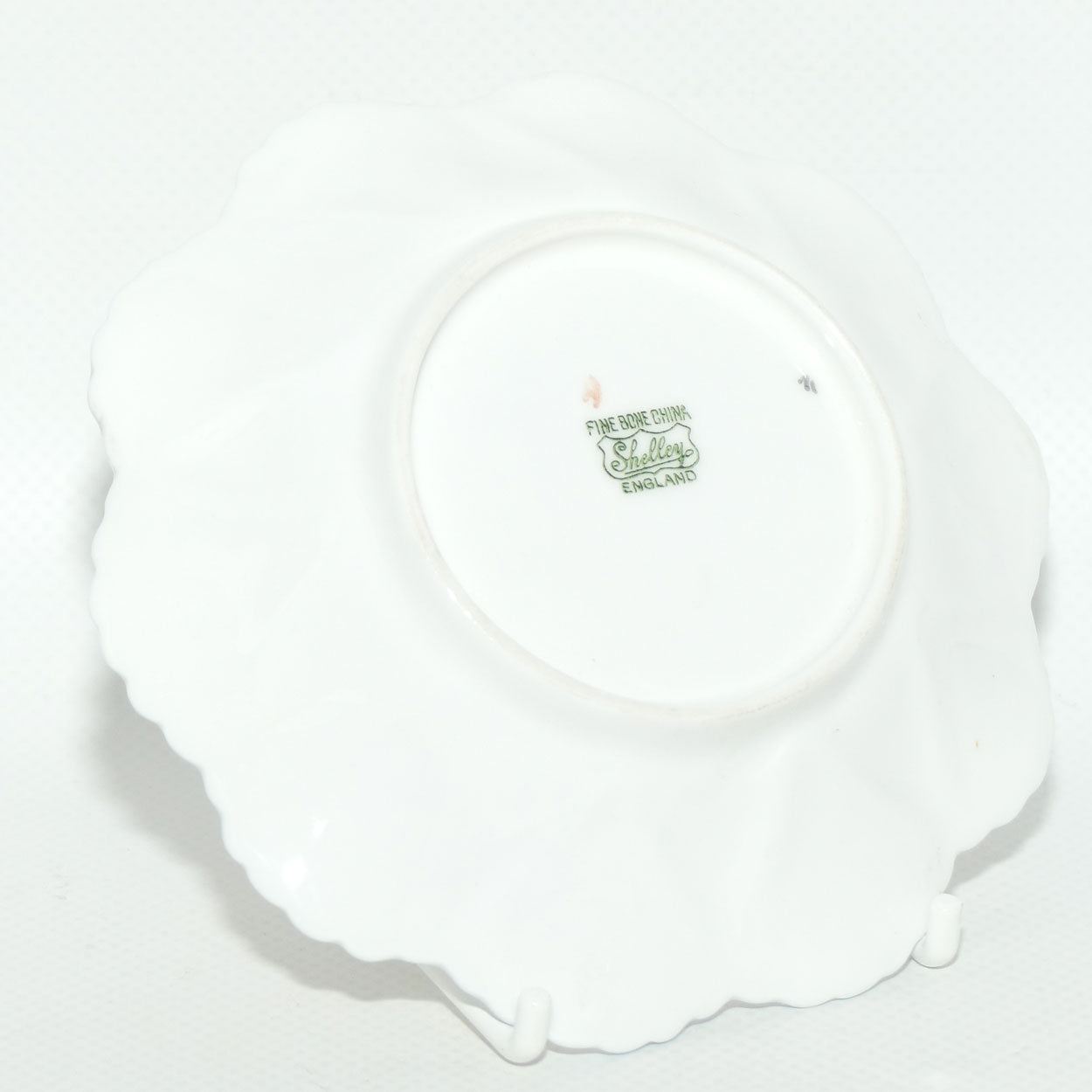 Shelley Dainty shape Roses and Blue trim pin dish