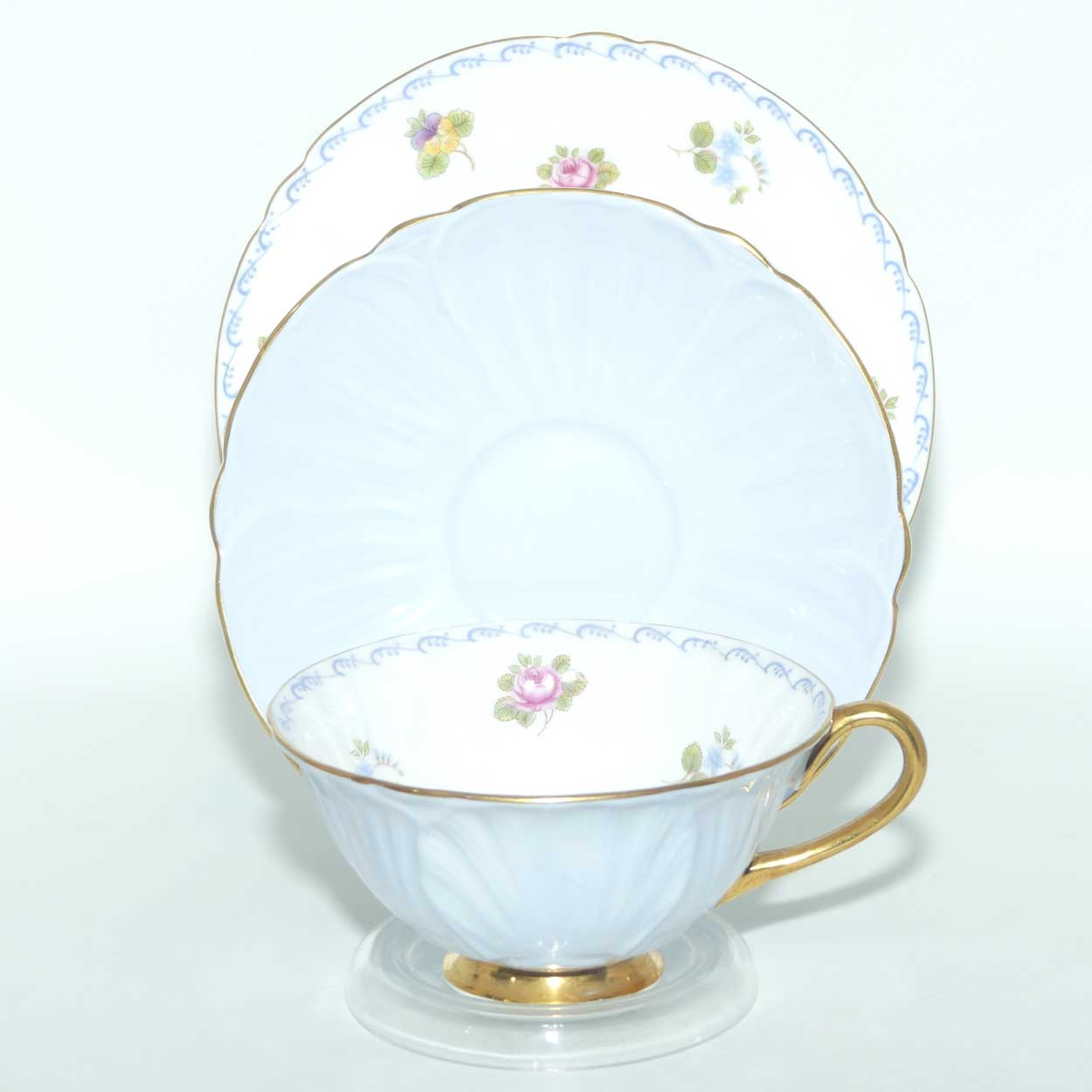 Shelley Oleander shape trio | Rose, Pansy, Forget me Not | #1