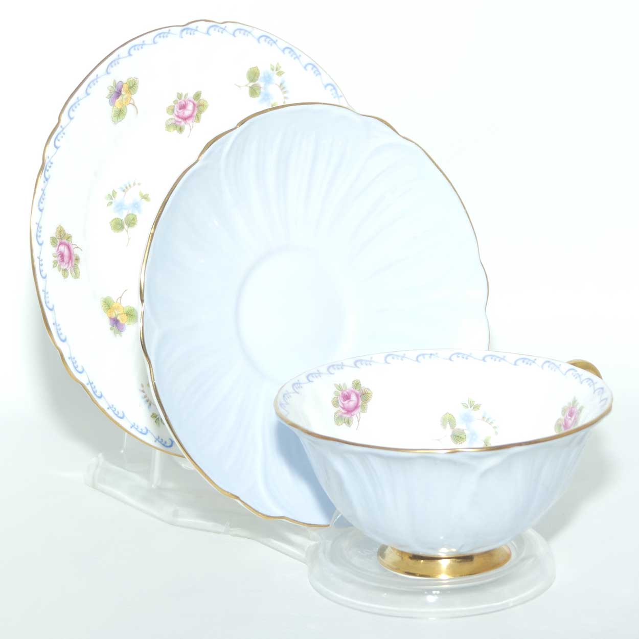 Shelley Oleander shape trio | Rose, Pansy, Forget me Not | #1