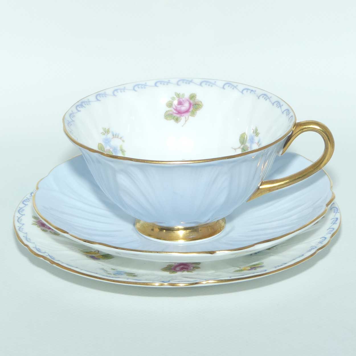 Shelley Oleander shape trio | Rose, Pansy, Forget me Not | #1