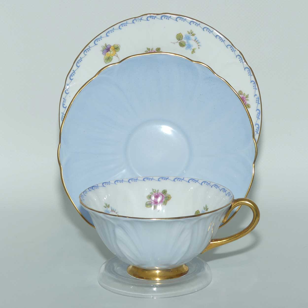 Shelley Oleander shape trio | Rose, Pansy, Forget me Not | #2