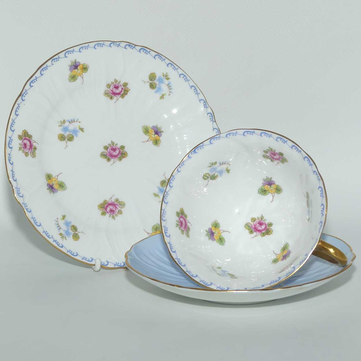 Shelley Oleander shape trio | Rose, Pansy, Forget me Not | #2