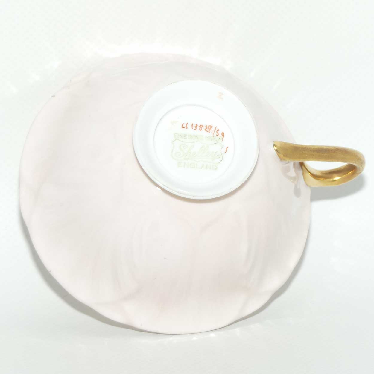 Shelley Oleander shape trio | Rose and Red Daisy with Pink exterior | #1