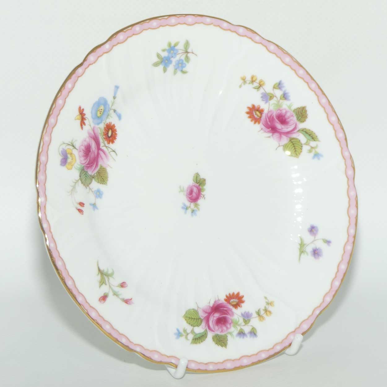 Shelley Oleander shape trio | Rose and Red Daisy with Pink exterior | #1
