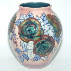 Moorcroft Rose 61/10 vase | Numbered Edition #6 | Sally Tuffin