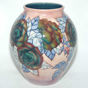 Moorcroft Rose 61/10 vase | Numbered Edition #6 | Sally Tuffin