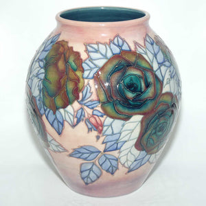 Moorcroft Rose 61/10 vase | Numbered Edition #6 | Sally Tuffin