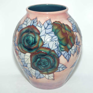 Moorcroft Rose 61/10 vase | Numbered Edition #6 | Sally Tuffin