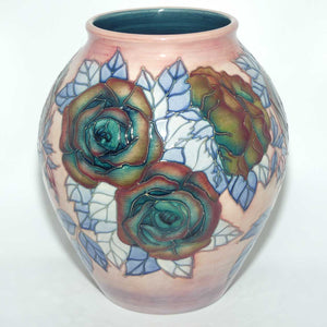 Moorcroft Rose 61/10 vase | Numbered Edition #6 | Sally Tuffin