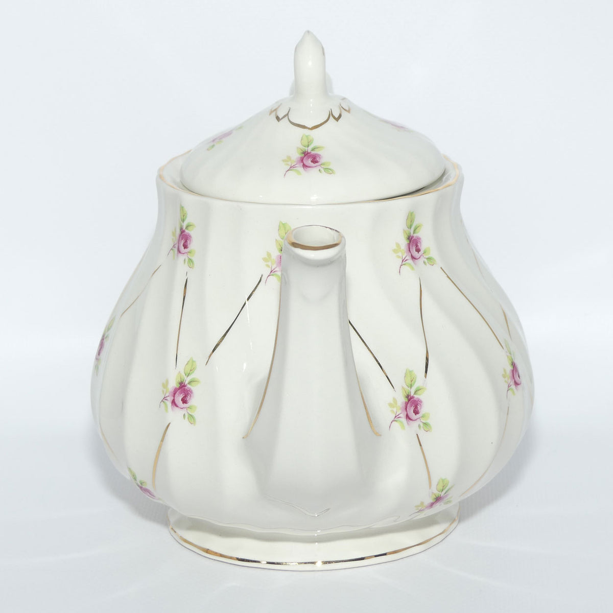 Sadler England Rosebuds tea pot | Classic shape