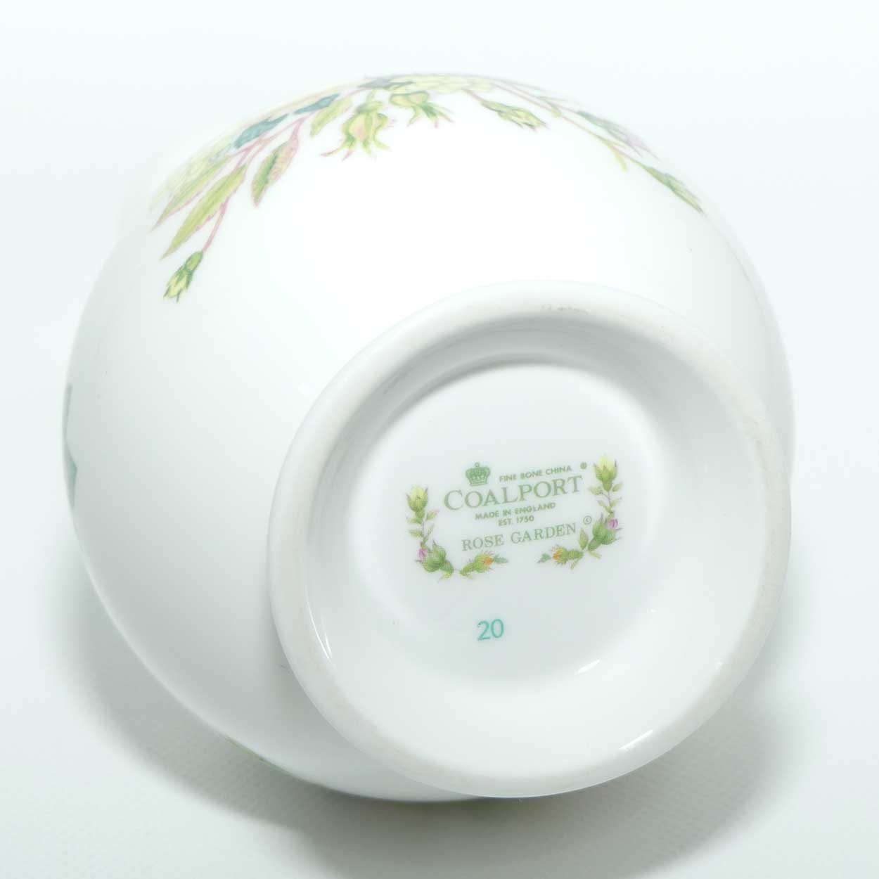 Coalport Rose Garden bud vase