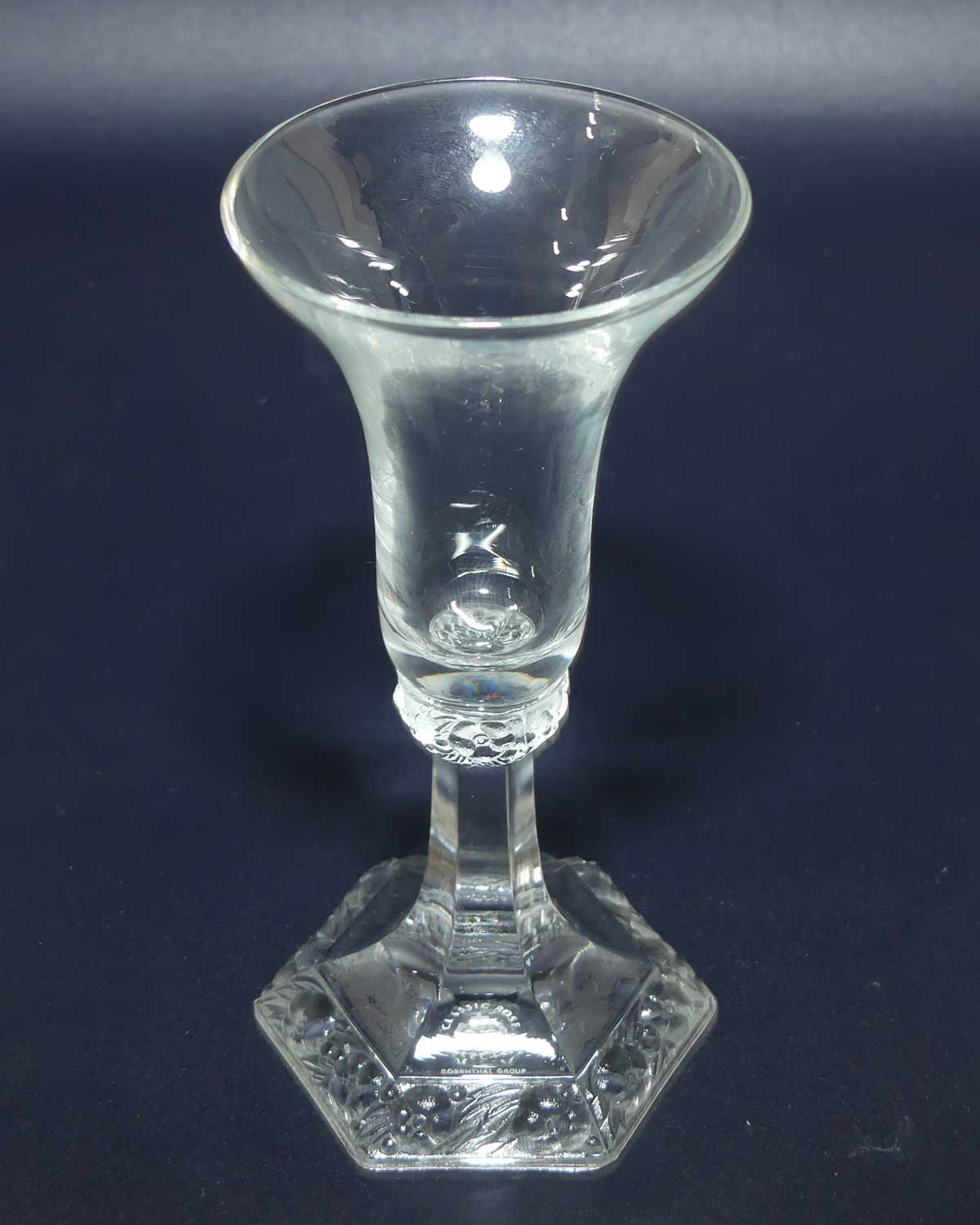 Rosenthal Classic Rose Collection pair of liqueur glasses