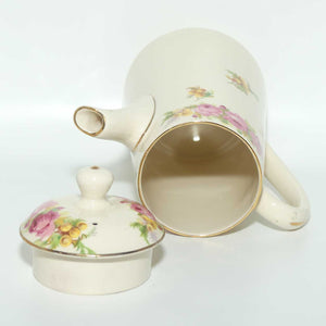 Royal Doulton Roses and Wattle coffee pot D5643