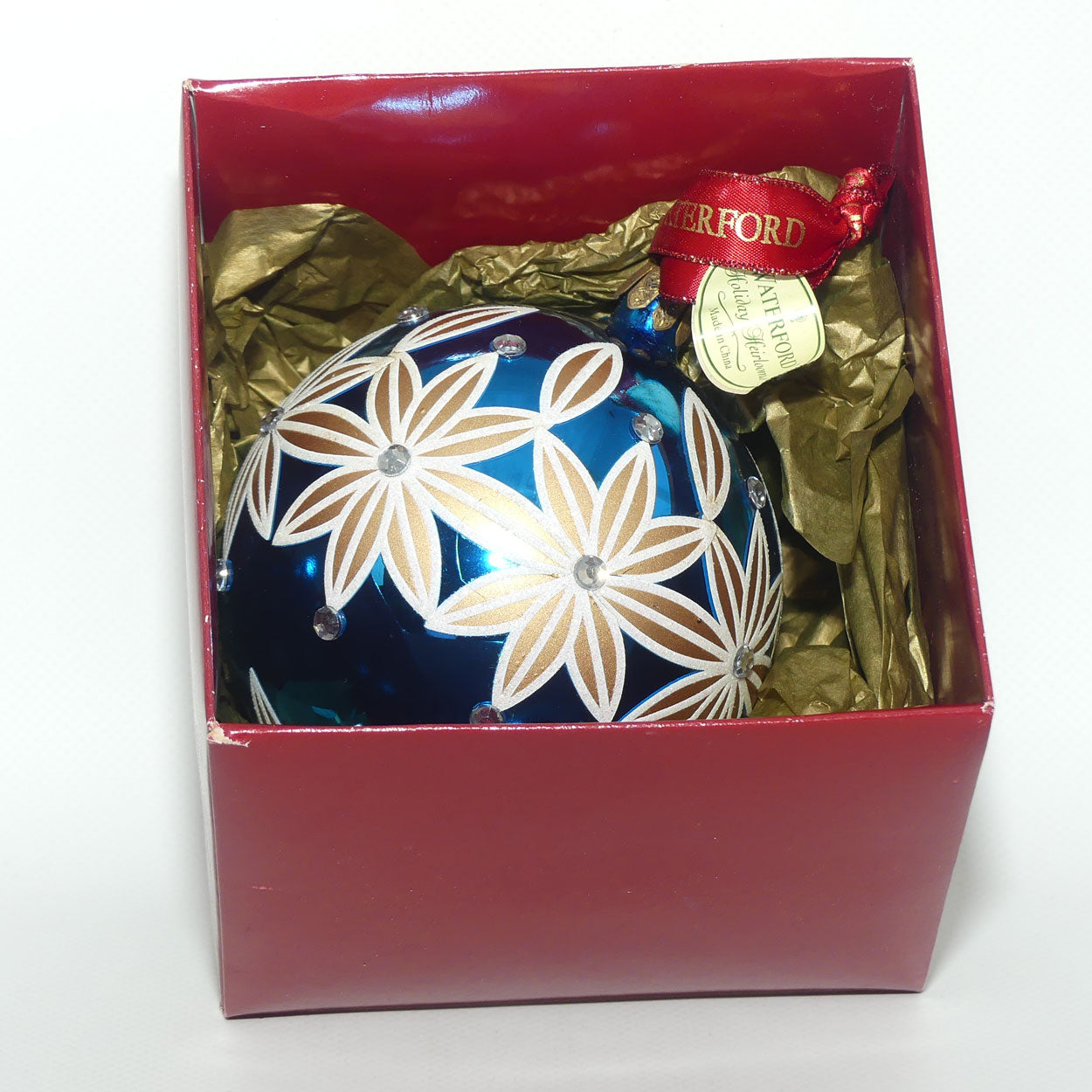 Waterford Holiday Heirlooms | Christmas Bauble | Rosslare | boxed