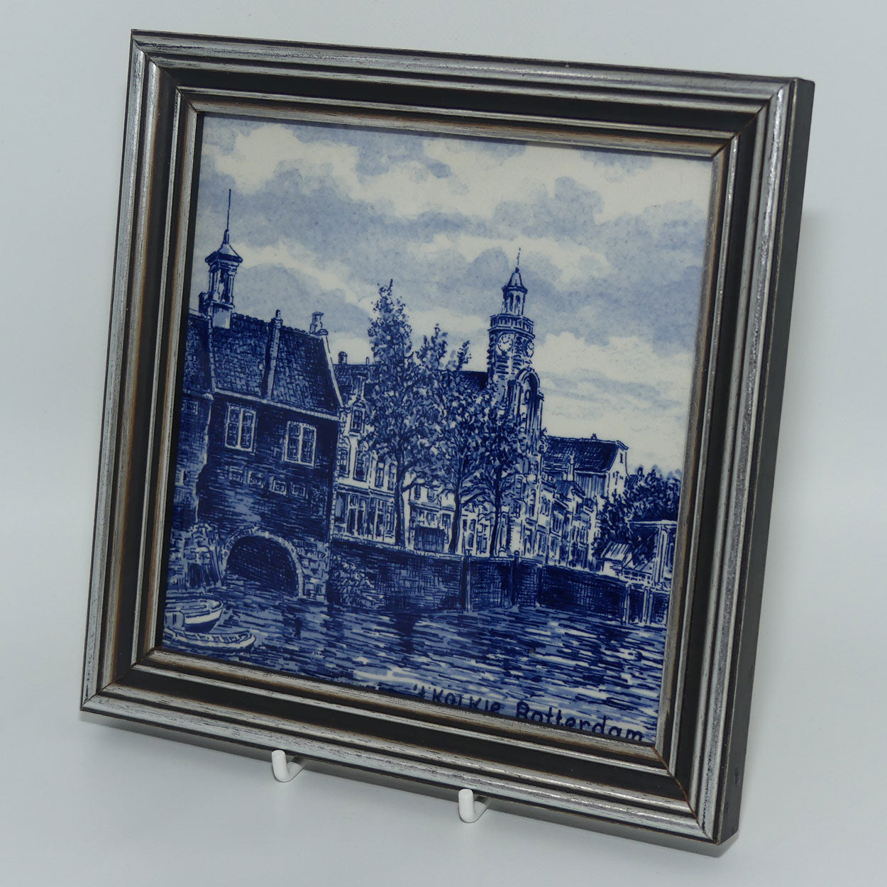 Delft style Blue and White Rotterdam tile