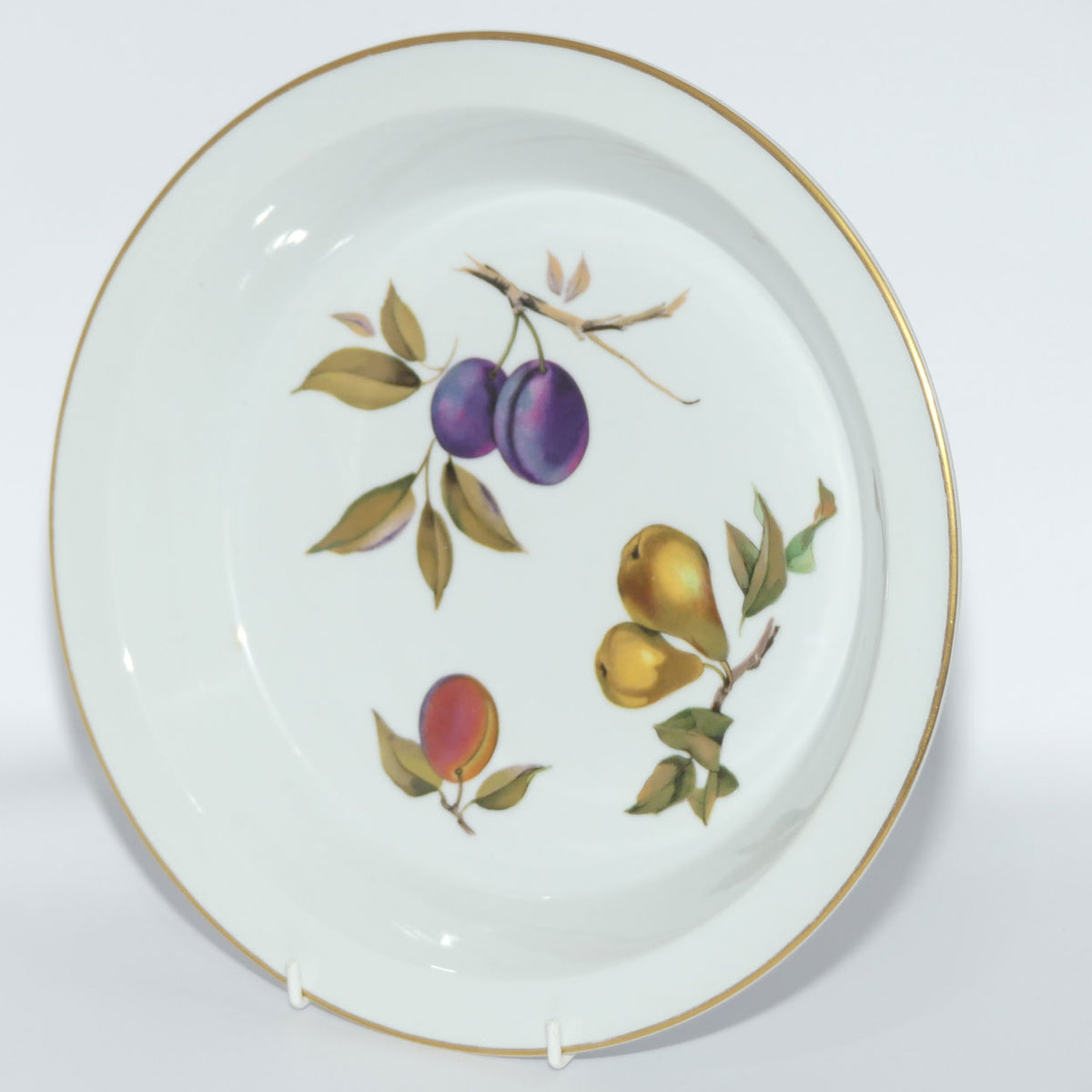 Royal Worcester Fine Porcelain | Evesham pattern | round pie dish | 26.5cm wide