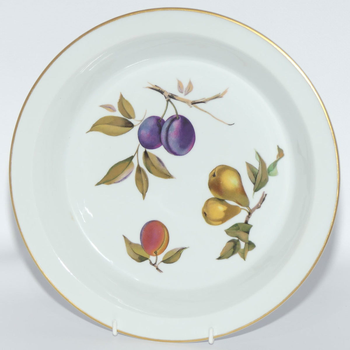Royal Worcester Fine Porcelain | Evesham pattern | round pie dish | 26.5cm wide