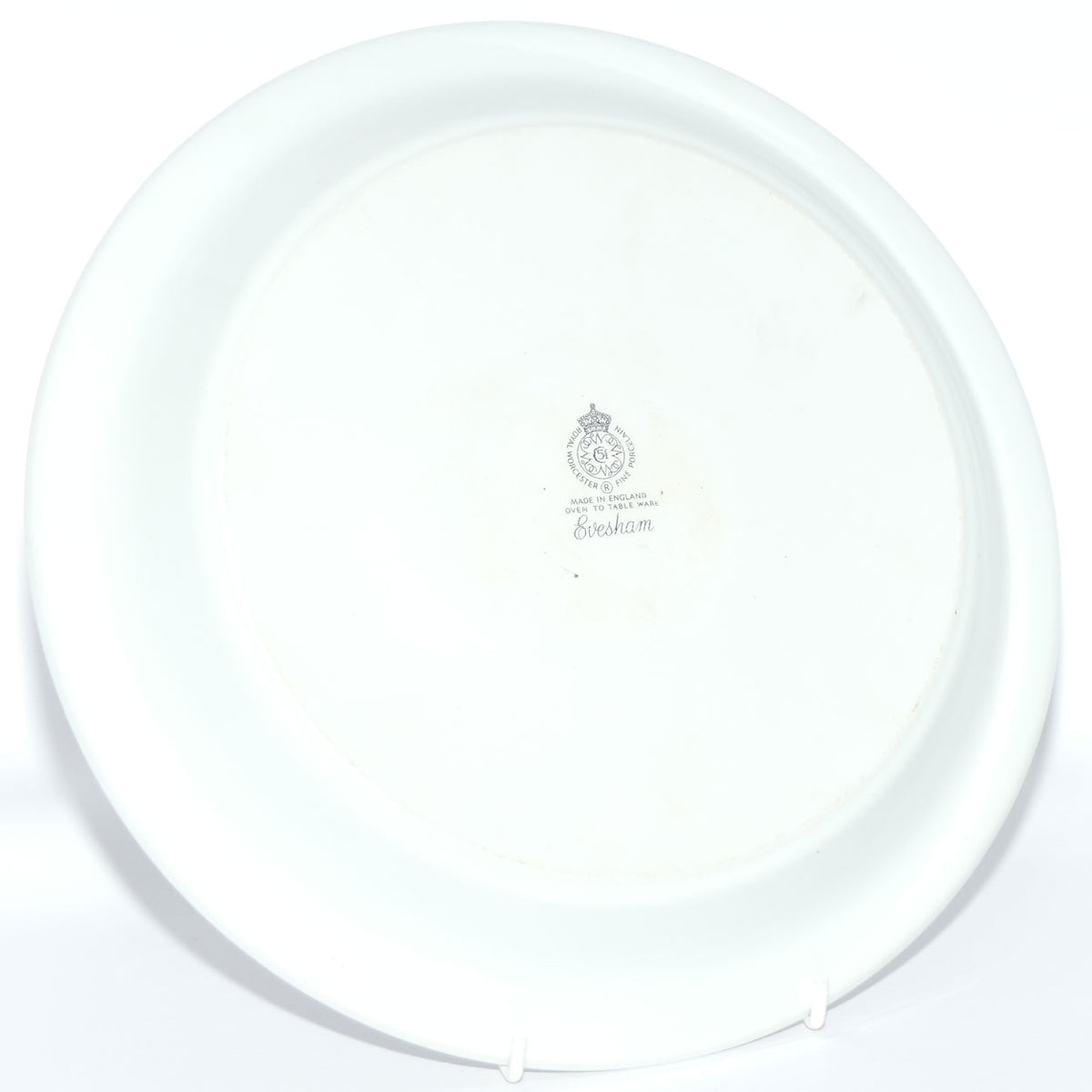Royal Worcester Fine Porcelain | Evesham pattern | round pie dish | 26.5cm wide