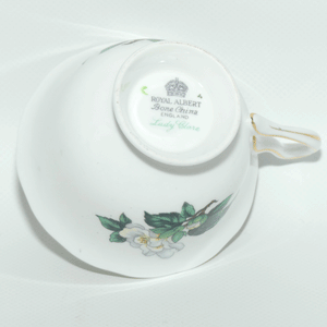 Royal Albert Bone China England Lady Clare trio | Avon shape | signed A Wagg