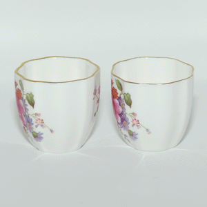 Royal Crown Derby Derby Posies pair of egg cups