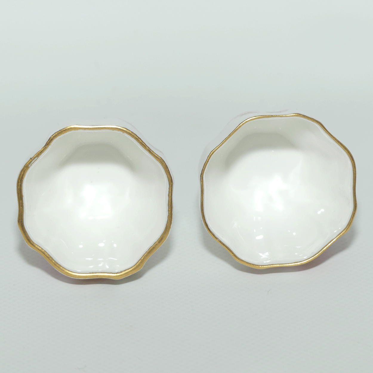 Royal Crown Derby Derby Posies pair of egg cups