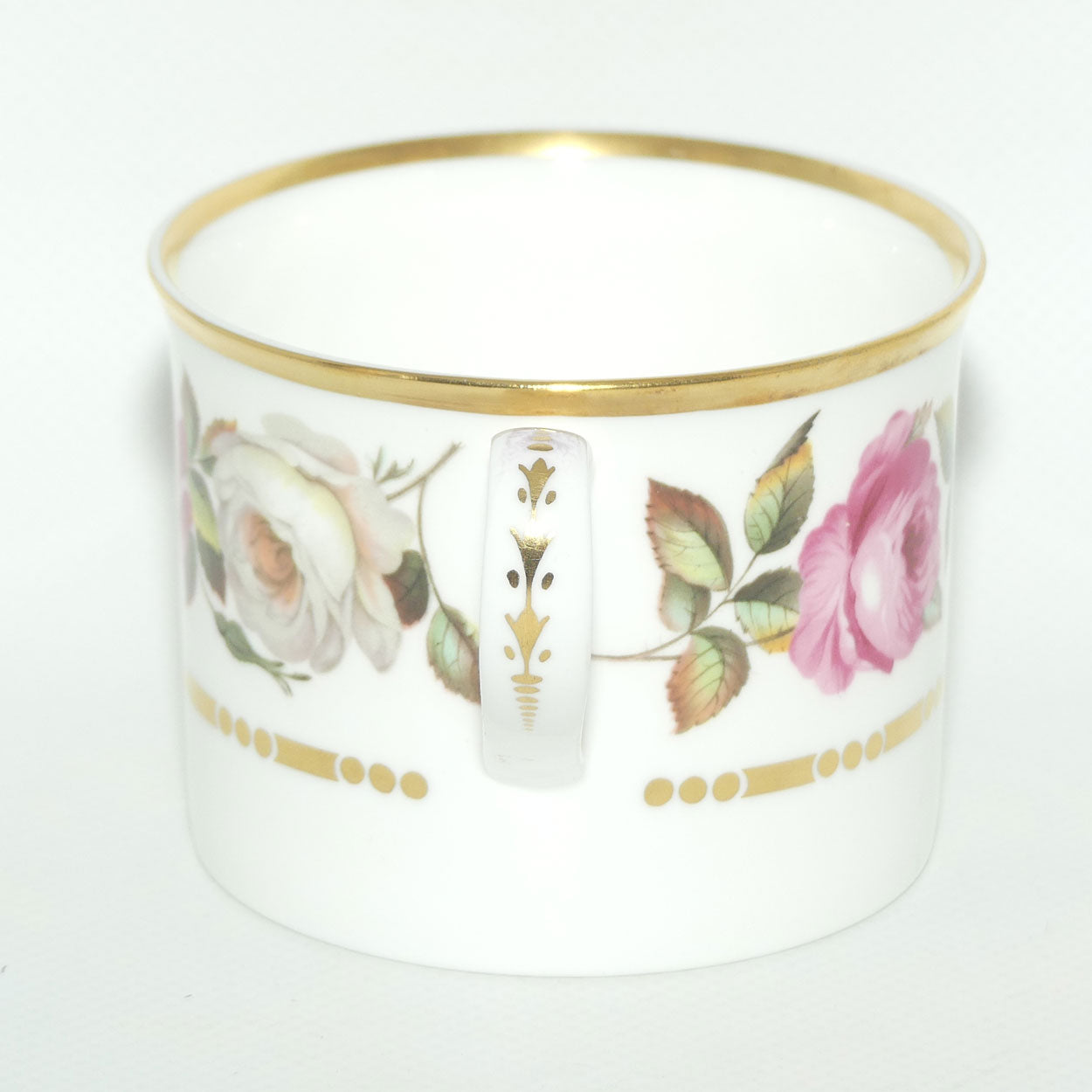 Royal Worcester Royal Garden pattern tea can trio