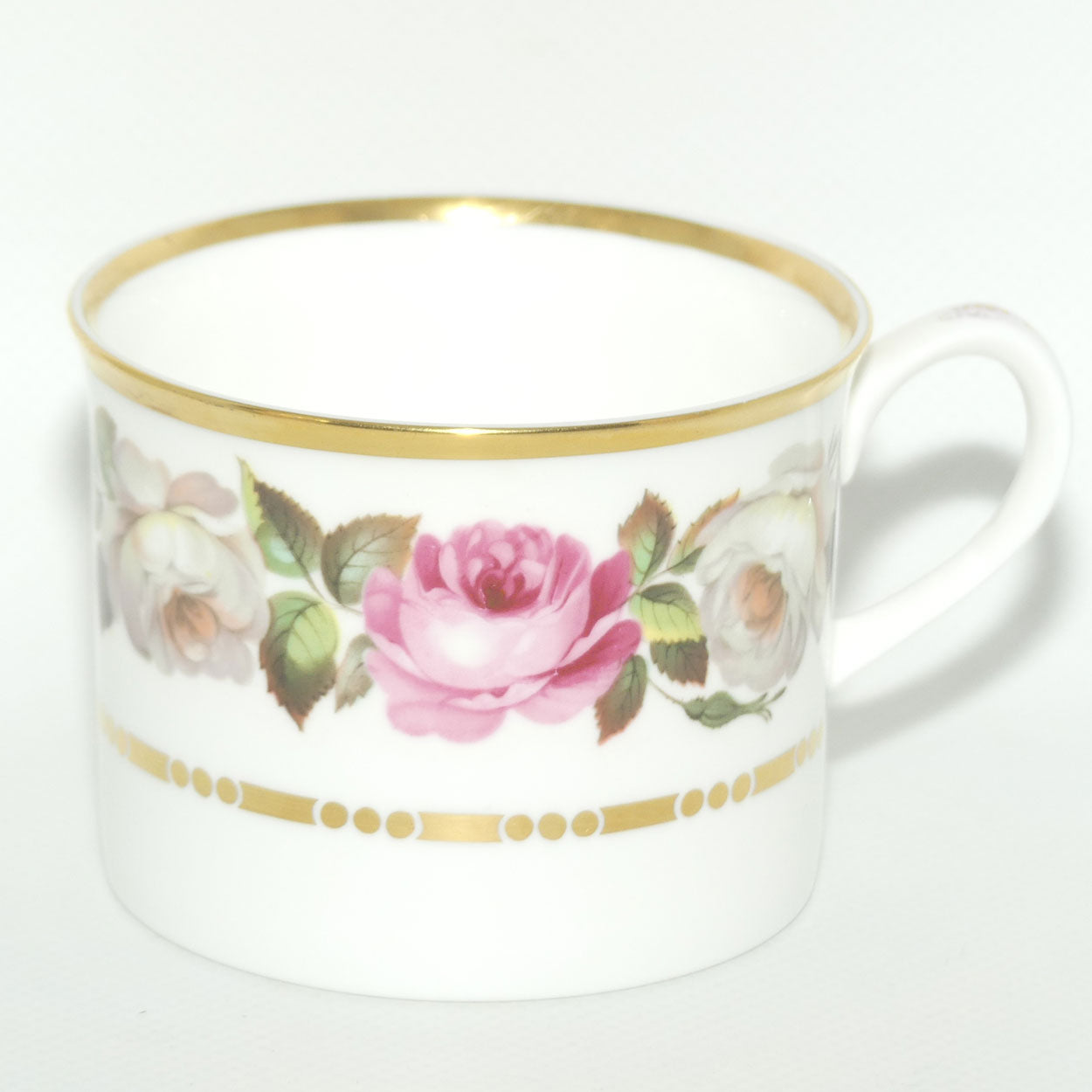 Royal Worcester Royal Garden pattern tea can trio