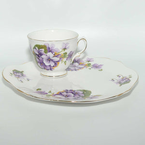 Royal Vale Violets Hostess duo | Cup and Saucer