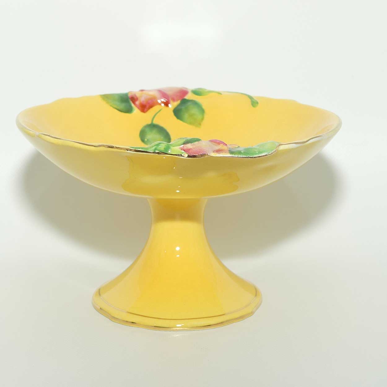 Royal Winton Rosebud comport | Yellow