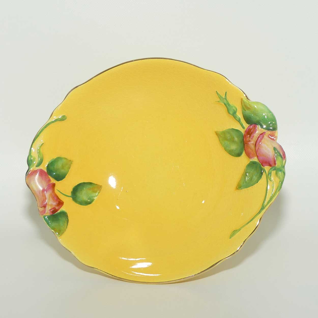 Royal Winton Rosebud comport | Yellow