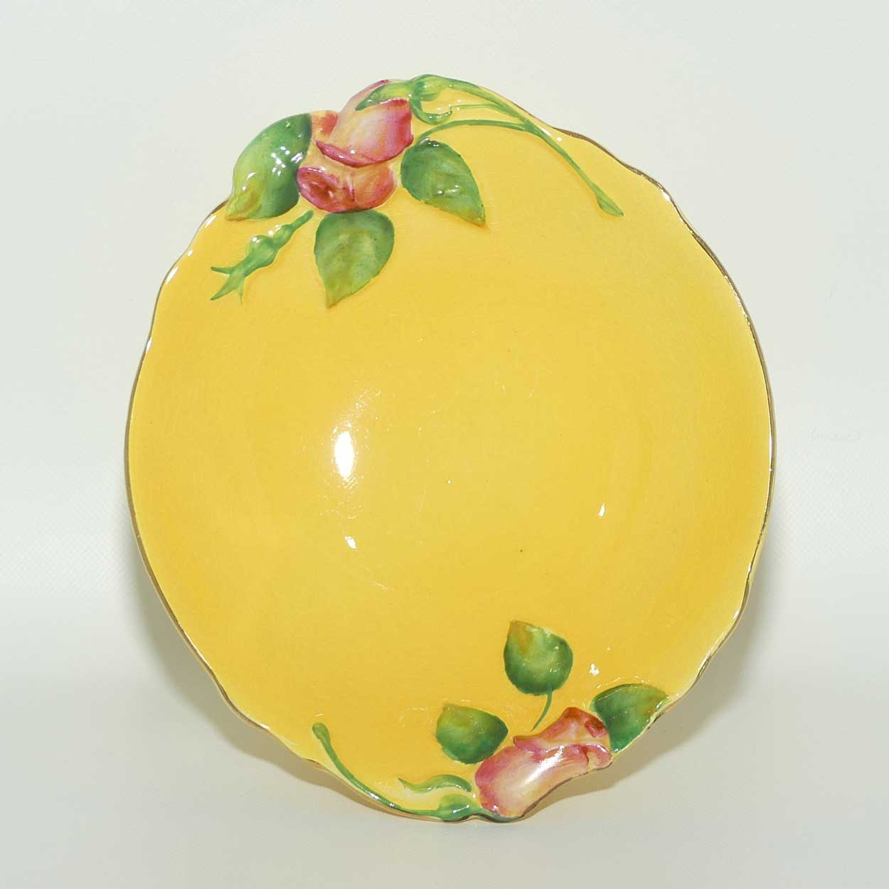Royal Winton Rosebud comport | Yellow