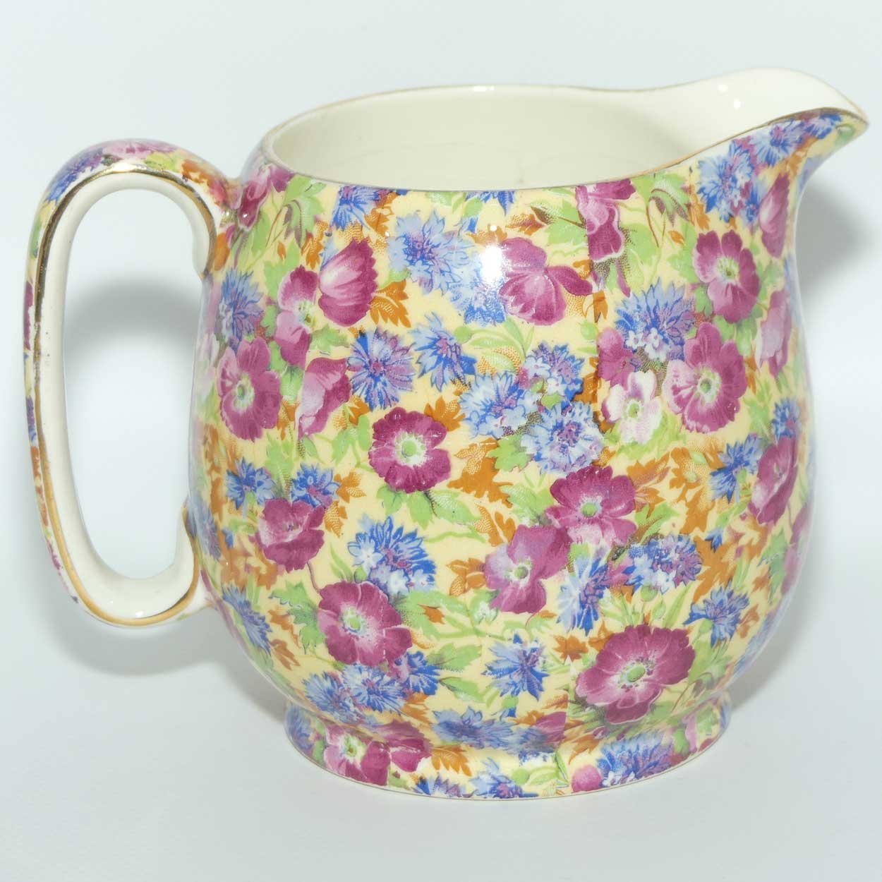 Royal Winton Grimwades Chintz Royalty pattern round jug