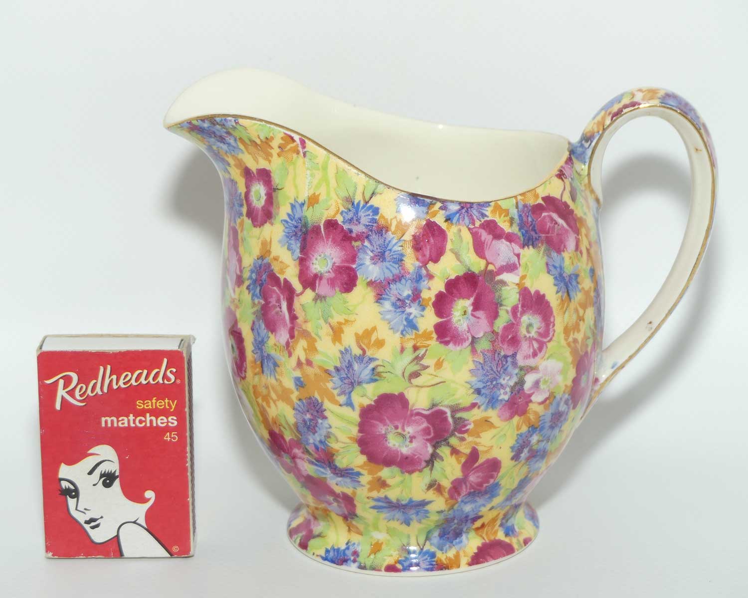Royal Winton Grimwades Chintz Royalty pattern milk jug