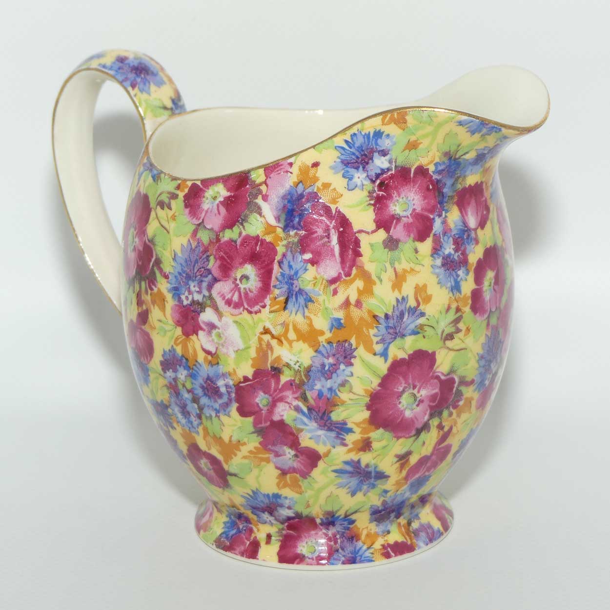 Royal Winton Grimwades Chintz Royalty pattern milk jug
